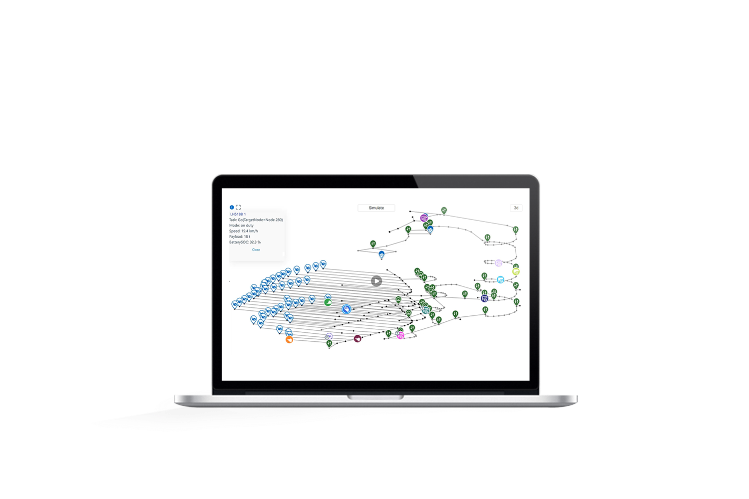 MineGame can be used for any hard rock mining application and for any diesel, electric or automated loader, truck or drilling application.